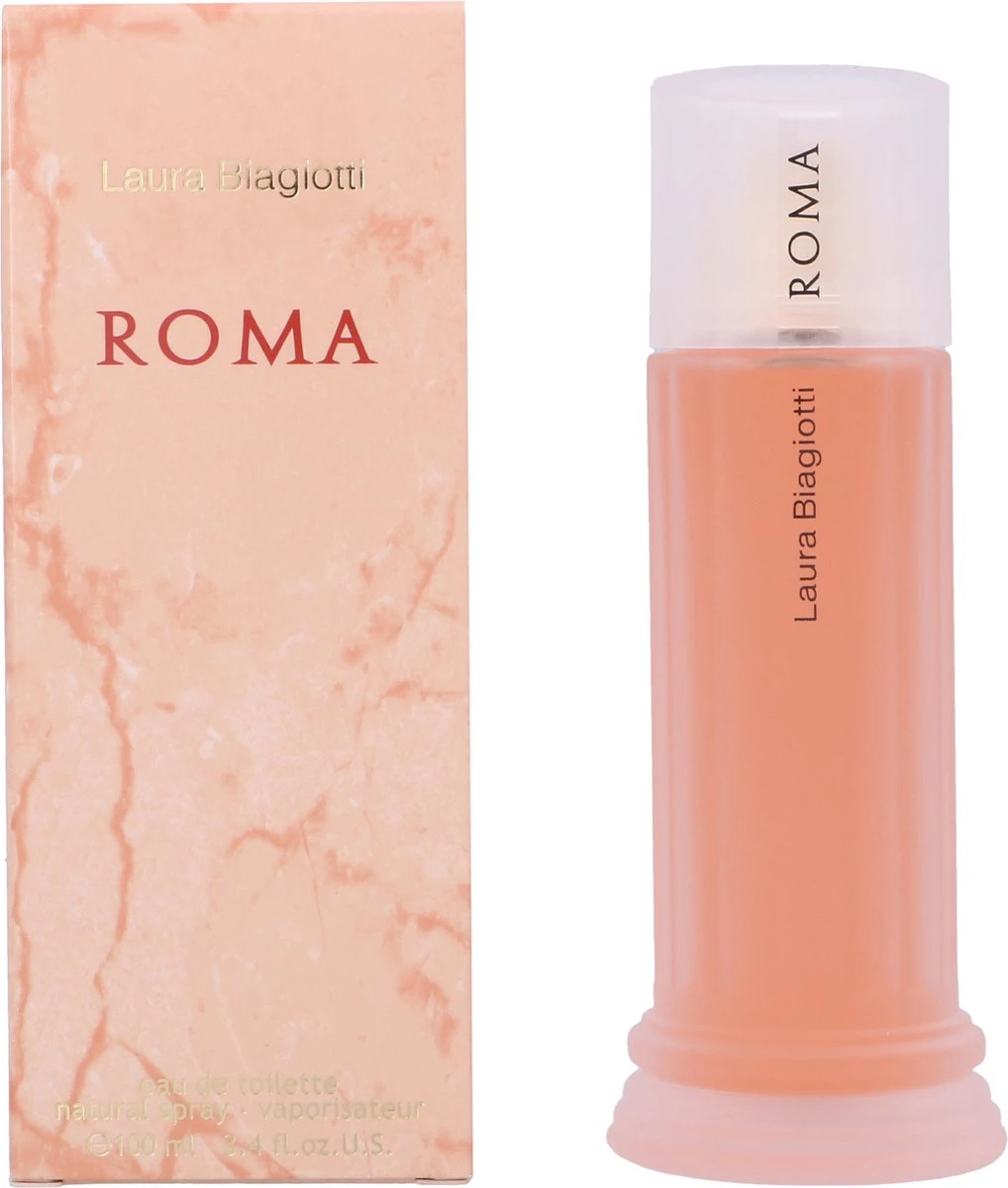 Laura Biagiotti Roma 100 Ml - Eau De Toilette - Damesparfum 2 Laura Biagiotti Roma 100 Ml - Eau De Toilette - Damesparfum - Afbeelding 2