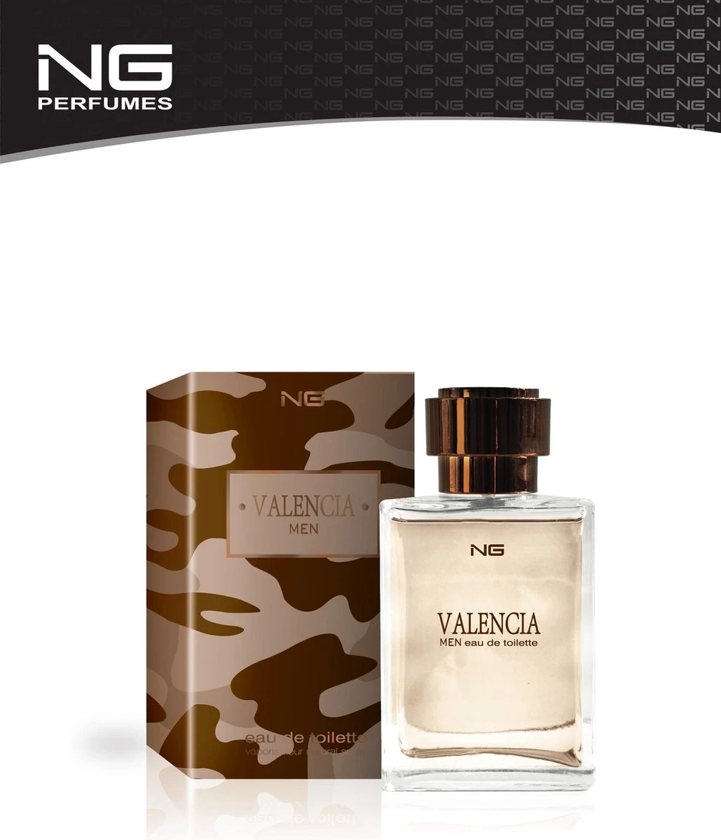 NG Valencia Men Eau De Toilette 100 Ml - Parfum - Valentijn - Mannen. 1 NG Valencia Men Eau De Toilette 100 Ml - Parfum - Valentijn - Mannen.
