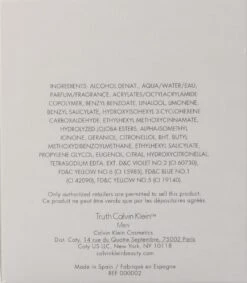 Calvin Klein Truth 100 Ml - Eau De Toilette - Herenparfum 18 Calvin Klein Truth 100 Ml - Eau De Toilette - Herenparfum -Parfum Winkel 1048x1200 3