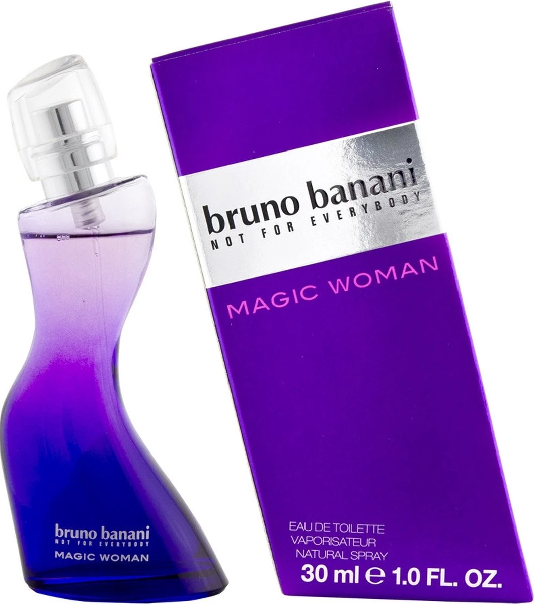 Bruno Banani Magic Woman Eau De Toilette - 30 Ml - Damesparfum 14 Bruno Banani Magic Woman Eau De Toilette - 30 Ml - Damesparfum - Afbeelding 14
