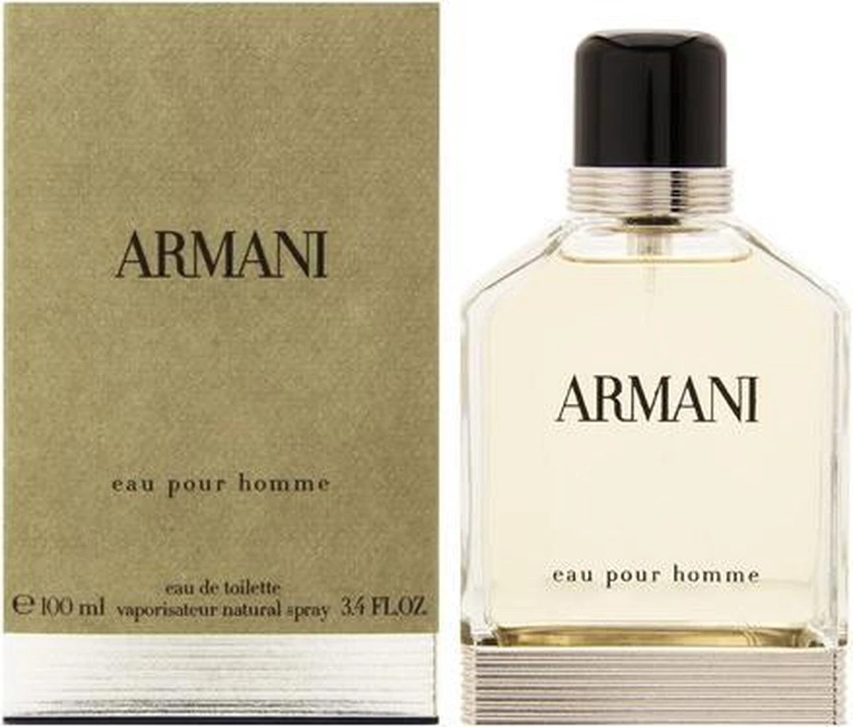 Armani Pour Homme 100 Ml - Eau De Toilette - Herenparfum 3 Armani Pour Homme 100 Ml - Eau De Toilette - Herenparfum - Afbeelding 3