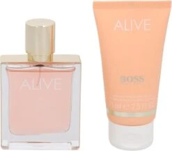 Hugo Boss Alive Geschenkset - 50ml Eau De Parfum + 75ml Bodylotion -Parfum Winkel 1200x1056