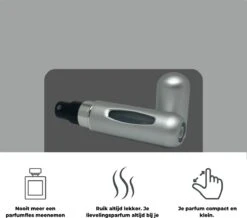 Cetins - Parfum Verstuiver Navulbaar - Mini Parfum Flesje - Reisflesje – Matt Grijs - 11 Cetins - Parfum Verstuiver Navulbaar - Mini Parfum Flesje - Reisflesje – Matt Grijs - -Parfum Winkel 1200x1058 4