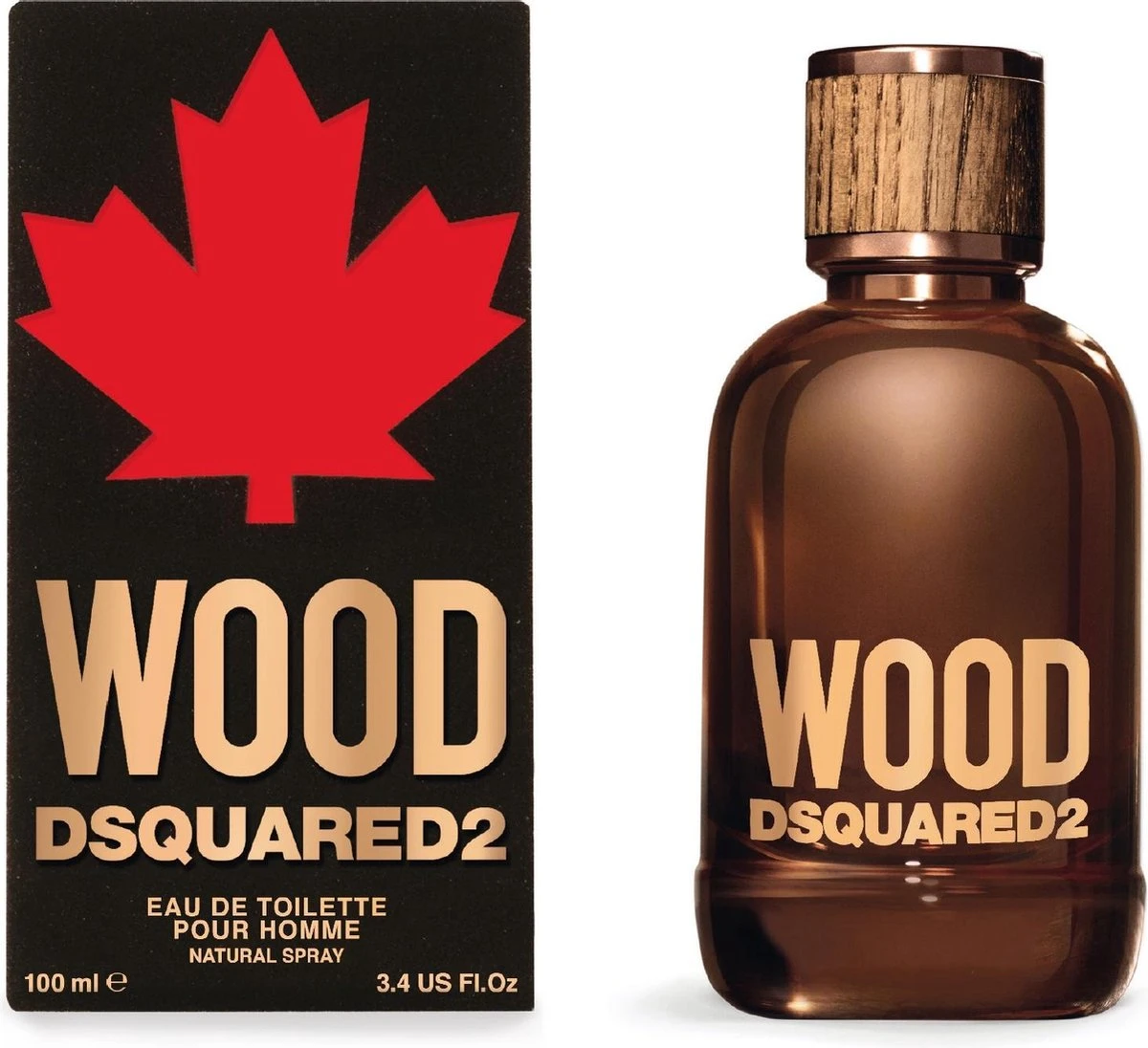 DSQUARED2 Dsquared Wood 100 Ml - Eau De Toilette - Herenparfum 2 DSQUARED2 Dsquared Wood 100 Ml - Eau De Toilette - Herenparfum - Afbeelding 2