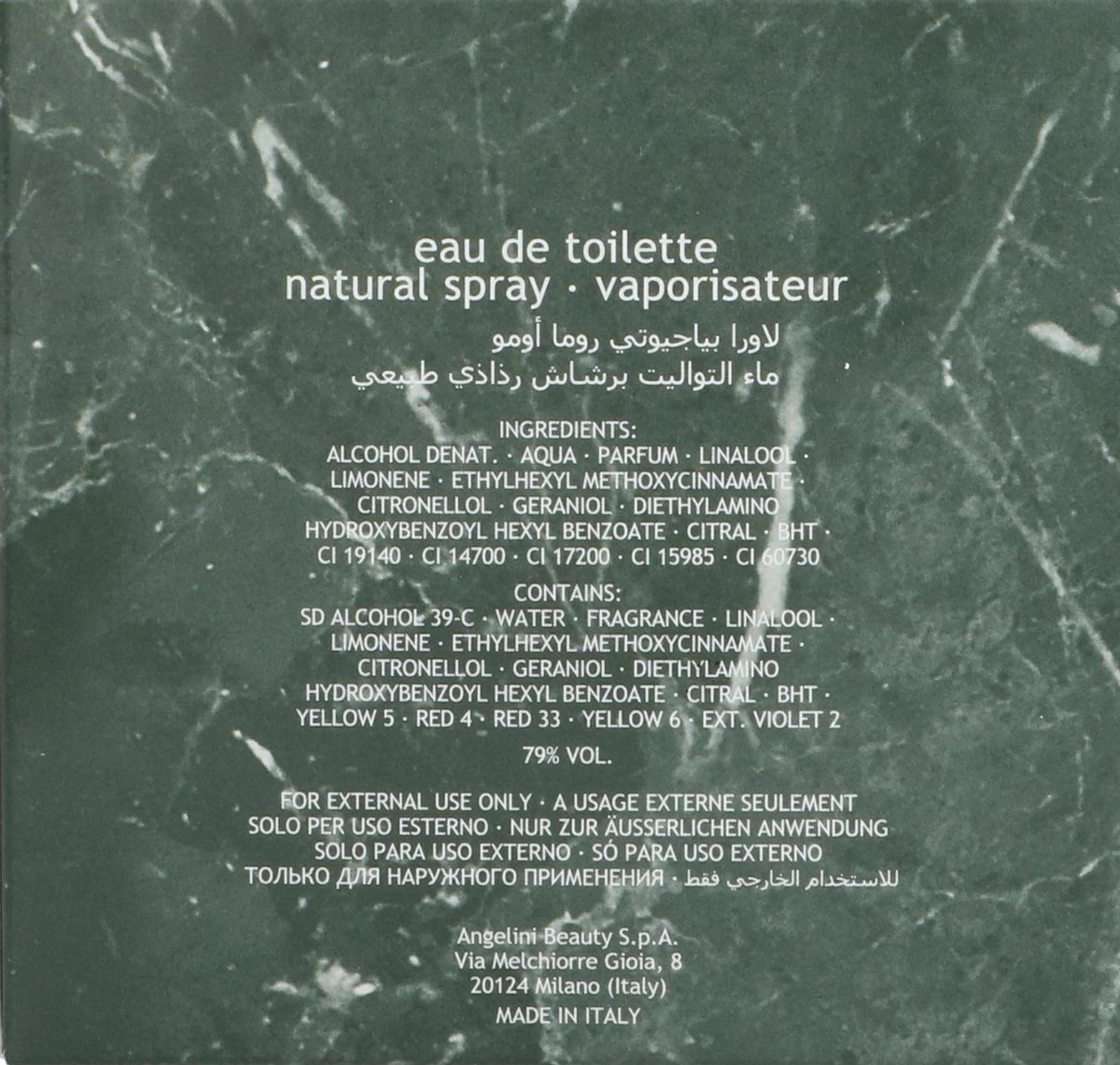 Laura Biagiotti Roma Uomo - 75 Ml - Eau De Toilette Spray - Herenparfum 5 Laura Biagiotti Roma Uomo - 75 Ml - Eau De Toilette Spray - Herenparfum - Afbeelding 5