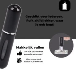 Cetins - Parfum Verstuiver Navulbaar - Mini Parfum Flesje - Reisflesje – Zwart -Parfum Winkel 1200x1145 6