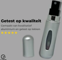 Cetins - Parfum Verstuiver Navulbaar - Mini Parfum Flesje - Reisflesje – Matt Grijs - 9 Cetins - Parfum Verstuiver Navulbaar - Mini Parfum Flesje - Reisflesje – Matt Grijs - -Parfum Winkel 1200x1175 3