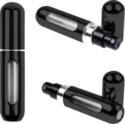 Mini Parfum Flesje | Lipstick Formaat Navulbare Parfum Verstuiver - Zwart -Parfum Winkel 1200x1184 4