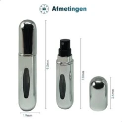 MaxedMore Navulbare Parfumverstuiver 5ml Zilver - 65 Keer Spraybare Parfum Verstuiver - Hervulbaar Tasverstuiver Voor Parfum - Meeneem Mini Geur Flesje Voor Op Reis - Lipstick Formaat Navulbaar Parfumflesje 14 MaxedMore Navulbare Parfumverstuiver 5ml Zilver - 65 Keer Spraybare Parfum Verstuiver - Hervulbaar Tasverstuiver Voor Parfum - Meeneem Mini Geur Flesje Voor Op Reis - Lipstick Formaat Navulbaar Parfumflesje -Parfum Winkel 1200x1200 397