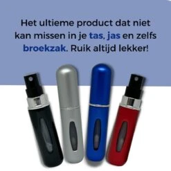 Cetins - Parfum Verstuiver Navulbaar - Mini Parfum Flesje - Reisflesje – Matt Blauw -Parfum Winkel 1200x1200 414