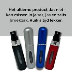 Cetins - Parfum Verstuiver Navulbaar - Mini Parfum Flesje - Reisflesje – Matt Grijs - 10 Cetins - Parfum Verstuiver Navulbaar - Mini Parfum Flesje - Reisflesje – Matt Grijs - -Parfum Winkel 1200x1200 426