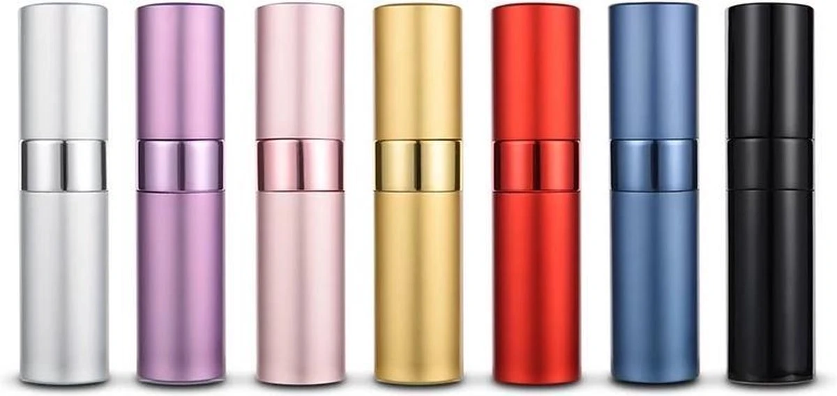 Scenty - Parfum Verstuiver Navulbaar - Mini Parfum Flesje - Reisflesje - Zwart 4 Scenty - Parfum Verstuiver Navulbaar - Mini Parfum Flesje - Reisflesje - Zwart - Afbeelding 4