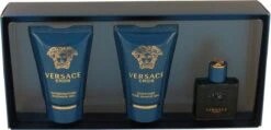 Versace - Eros Gift Of Mini 5 Ml, And Eros 25 Ml (After Shave Balm) Eros 25 Ml - Eau De Toilette - 5ML