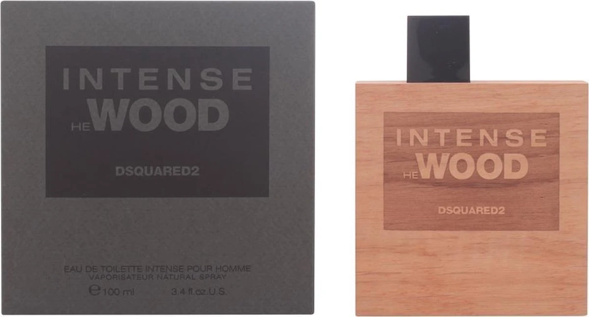DSQUARED2 Dsquared He Wood Intense 100 Ml - Eau De Toilette - Herenparfum 3 DSQUARED2 Dsquared He Wood Intense 100 Ml - Eau De Toilette - Herenparfum - Afbeelding 3