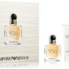 Gift Set Armani Dames Because It's You Eau De Parfum Spray 50 Ml + Bodylotion 75ml + Shower Gel 75 Ml