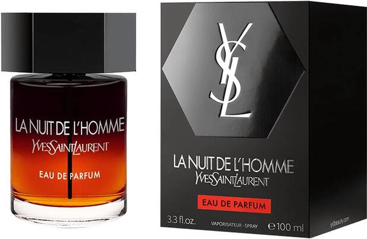 Yves Saint Laurent La Nuit De L'Homme 100 Ml - Eau De Parfum - Herenparfum 3 Yves Saint Laurent La Nuit De L'Homme 100 Ml - Eau De Parfum - Herenparfum - Afbeelding 3