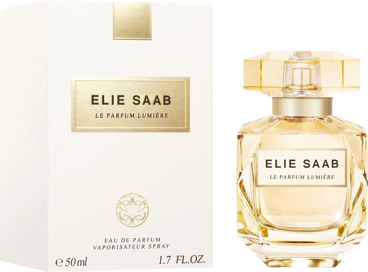 ELIE SAAB - Le Parfum Lumière Eau De Parfum - 50 Ml - Eau De Parfum 4 ELIE SAAB - Le Parfum Lumière Eau De Parfum - 50 Ml - Eau De Parfum - Afbeelding 4
