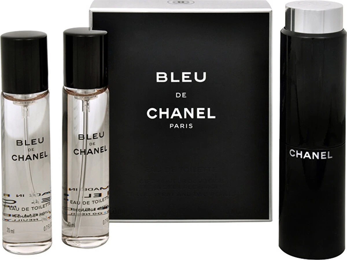 Chanel - Bleu De Chanel Refill EDT 3x 20 Ml 11 Chanel - Bleu De Chanel Refill EDT 3x 20 Ml - Afbeelding 11