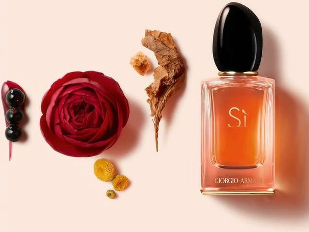 Armani - Eau De Parfum - Si Intense - 100 Ml 5 Armani - Eau De Parfum - Si Intense - 100 Ml - Afbeelding 5