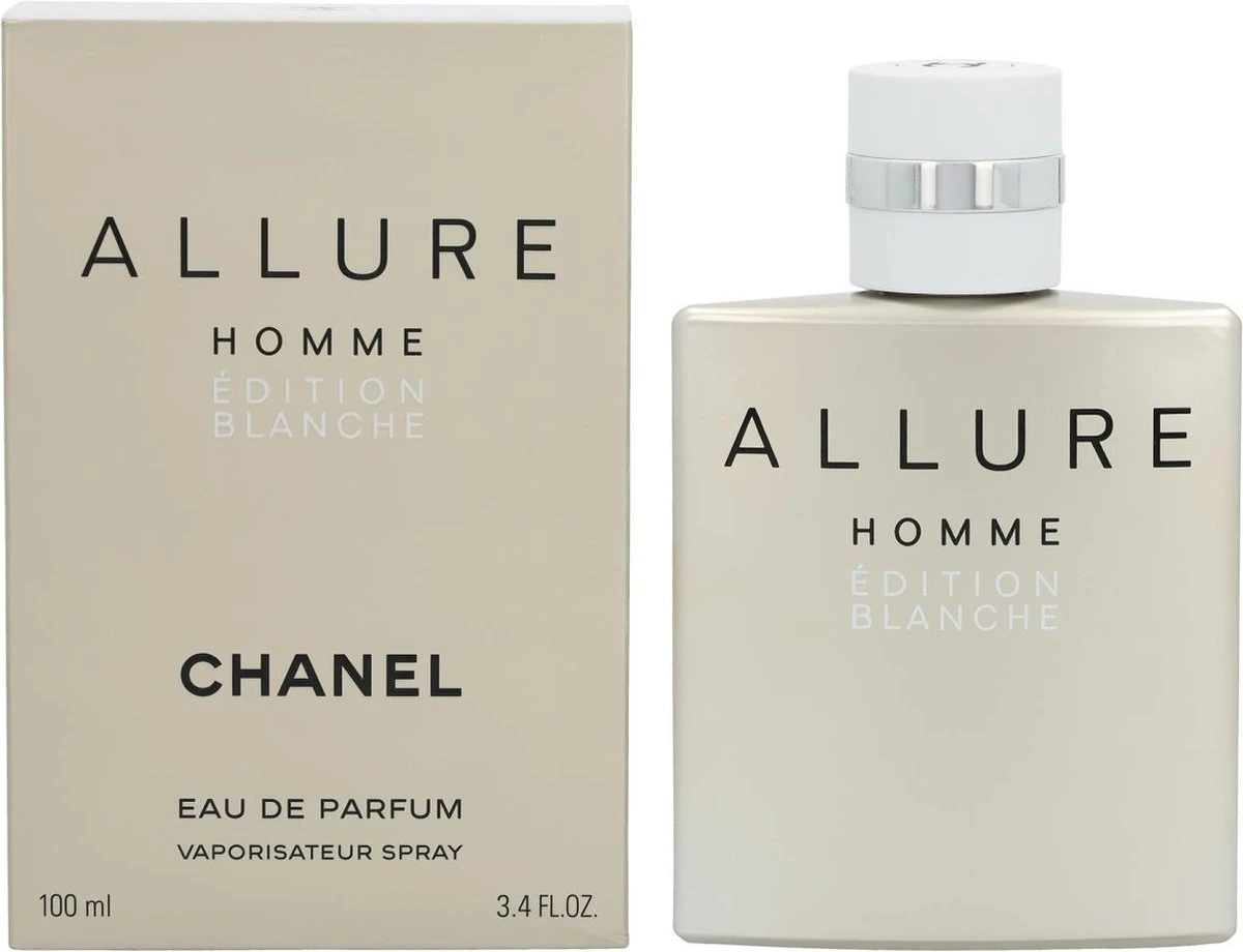 Chanel Allure Homme Edition Blanche 100 Ml - Eau De Parfum - Herenparfum 3 Chanel Allure Homme Edition Blanche 100 Ml - Eau De Parfum - Herenparfum - Afbeelding 3
