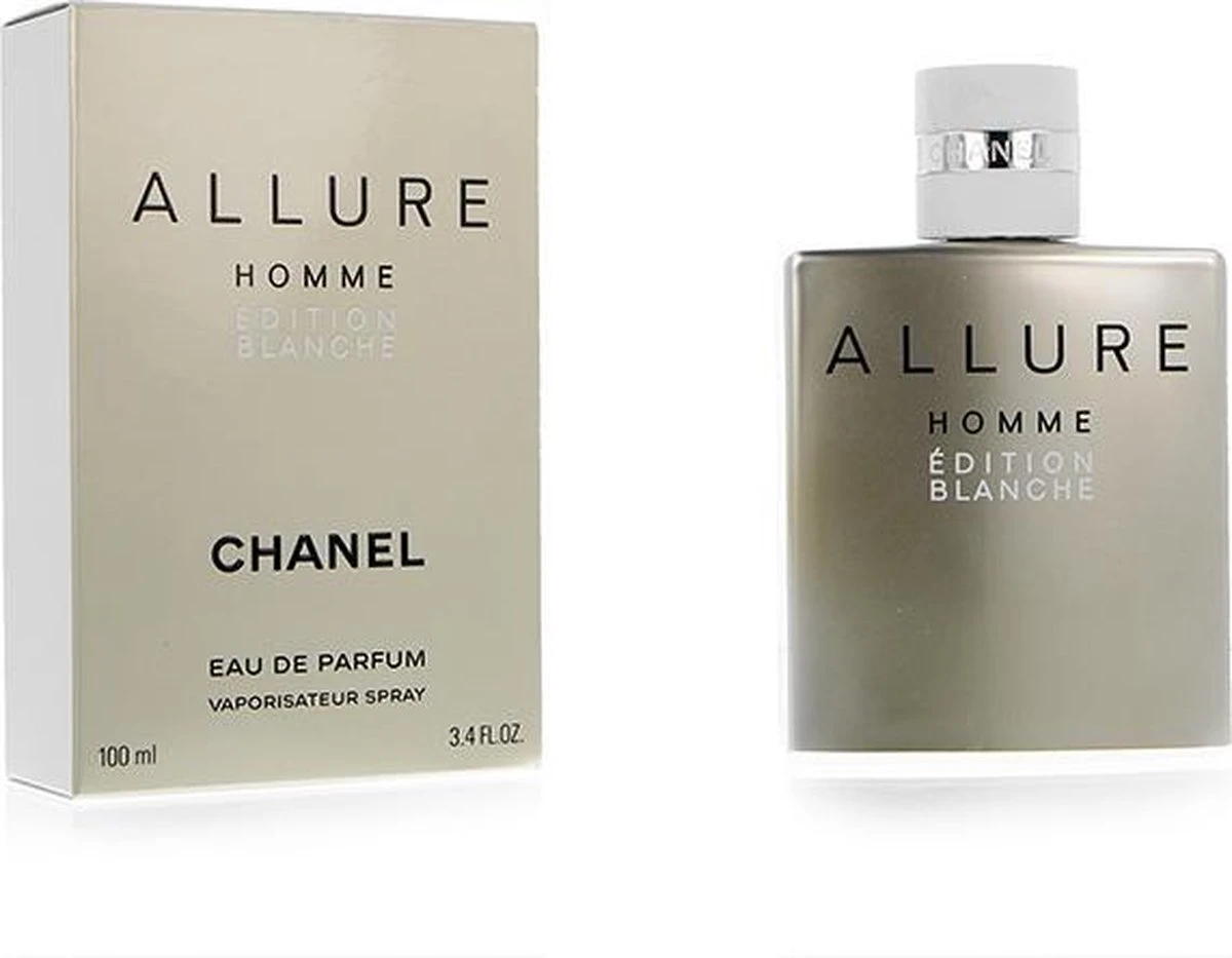 Chanel Allure Homme Edition Blanche 100 Ml - Eau De Parfum - Herenparfum 10 Chanel Allure Homme Edition Blanche 100 Ml - Eau De Parfum - Herenparfum - Afbeelding 10
