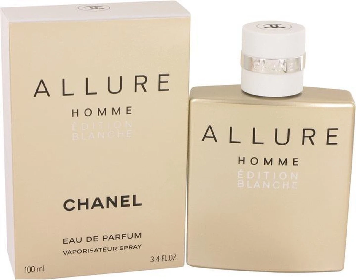 Chanel Allure Homme Edition Blanche 100 Ml - Eau De Parfum - Herenparfum 2 Chanel Allure Homme Edition Blanche 100 Ml - Eau De Parfum - Herenparfum - Afbeelding 2