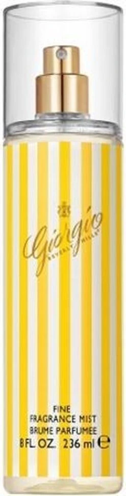 Giorgio Beverly Hills Giorgio Yellow Body Mist 235ml Spray 8 Giorgio Beverly Hills Giorgio Yellow Body Mist 235ml Spray -Parfum Winkel 305x1200
