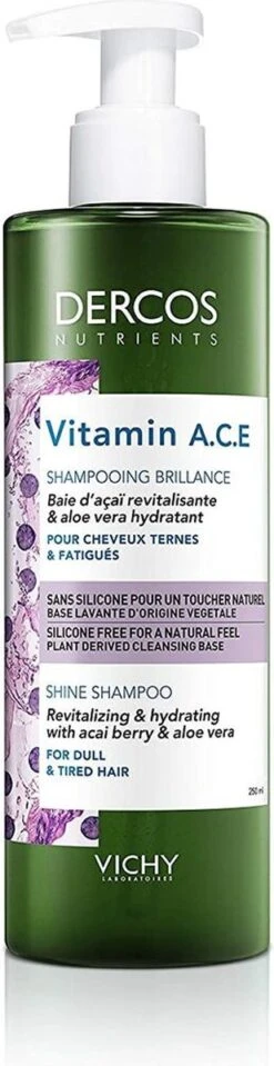 Vichy Dercos Vitamin A.C.E. Shampoo - 250ml -Parfum Winkel 309x1200
