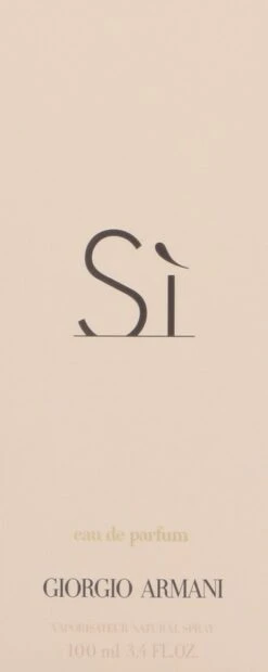 Giorgio Armani Sì 100 Ml - Eau De Parfum - Damesparfum -Parfum Winkel 478x1200 2