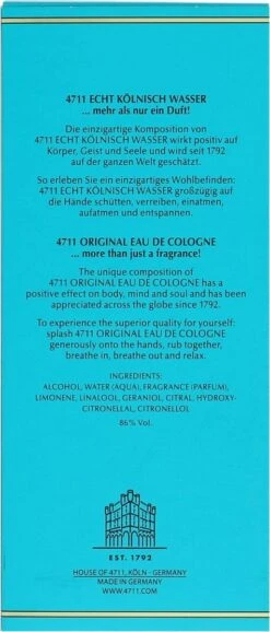 4711 200 Ml - Eau De Cologne - Unisex -Parfum Winkel 513x1200 2