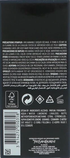 Yves Saint Laurent Y 100 Ml - Eau De Parfum - Herenparfum -Parfum Winkel 536x1200