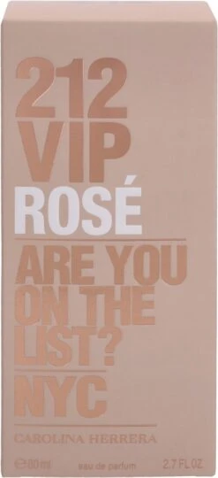 Carolina Herrera 212 Vip Rose - 80ml - Eau De Parfum -Parfum Winkel 549x1200