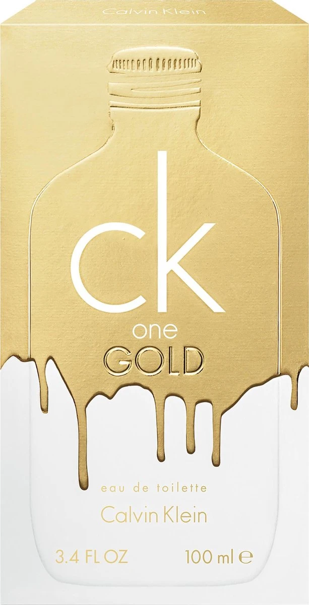 Calvin Klein CK One Gold 100 Ml - Eau De Toilette - Unisex 2 Calvin Klein CK One Gold 100 Ml - Eau De Toilette - Unisex - Afbeelding 2