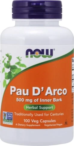 Now Pau D'arco 500 Mg 100 Caps