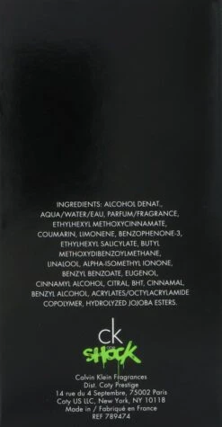 Calvin Klein Shock - 100 Ml - Eau De Toilette 20 Calvin Klein Shock - 100 Ml - Eau De Toilette -Parfum Winkel 624x1200 4