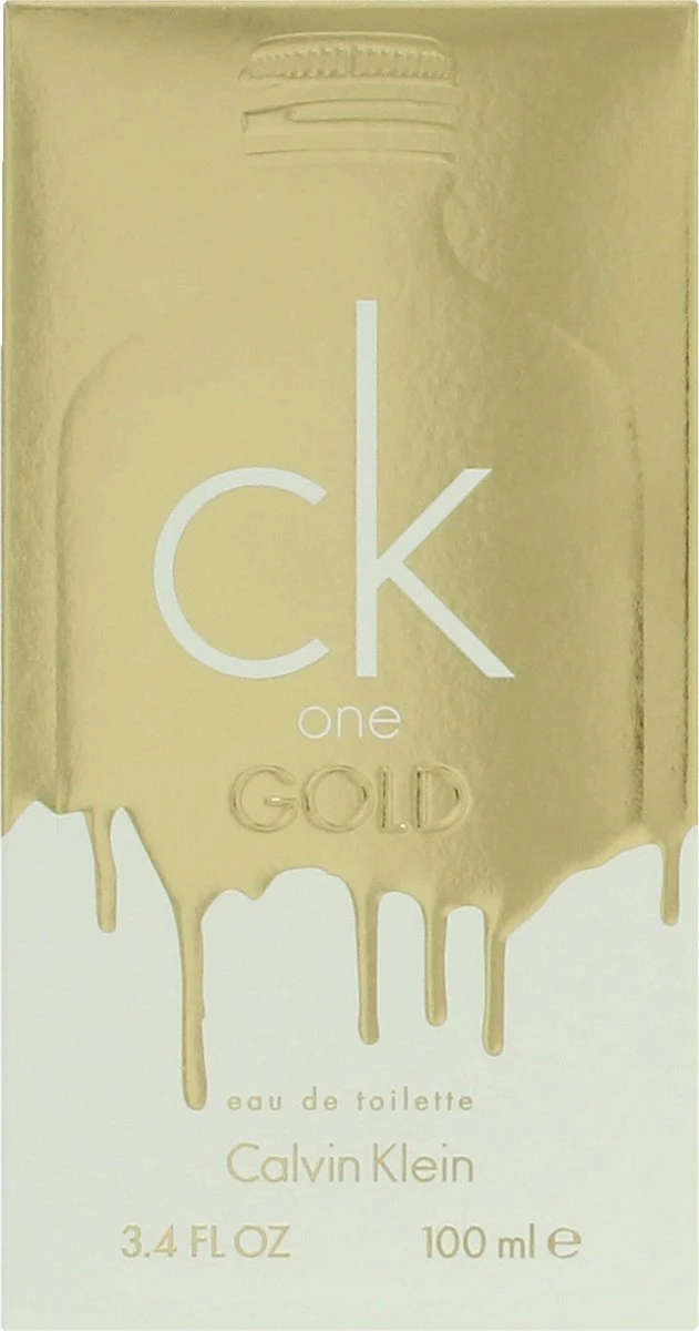Calvin Klein CK One Gold 100 Ml - Eau De Toilette - Unisex 10 Calvin Klein CK One Gold 100 Ml - Eau De Toilette - Unisex - Afbeelding 10