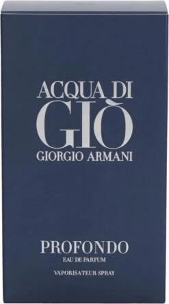 Giorgio Armani Acqua Di Giò Profondo - Eau De Parfum - 75 Ml - Herenparfum -Parfum Winkel 667x1200 7