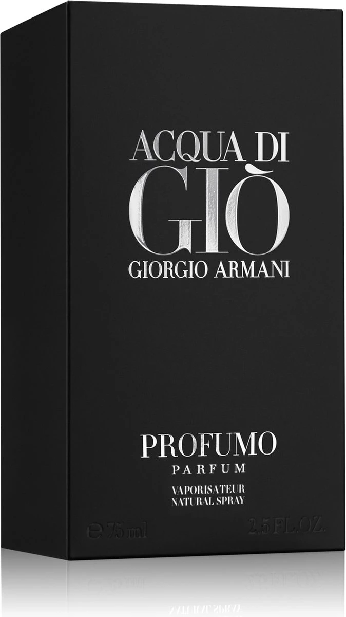 Giorgio Armani Acqua Di Gio Profumo 75 Ml - Eau De Parfum - Herenparfum 4 Giorgio Armani Acqua Di Gio Profumo 75 Ml - Eau De Parfum - Herenparfum - Afbeelding 4
