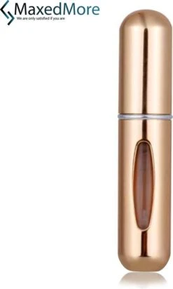 Mini Parfum Flesje 2-PACK Goud En Roze| Lipstick Formaat Navulbare Parfum Verstuiver -Parfum Winkel 719x1200 4