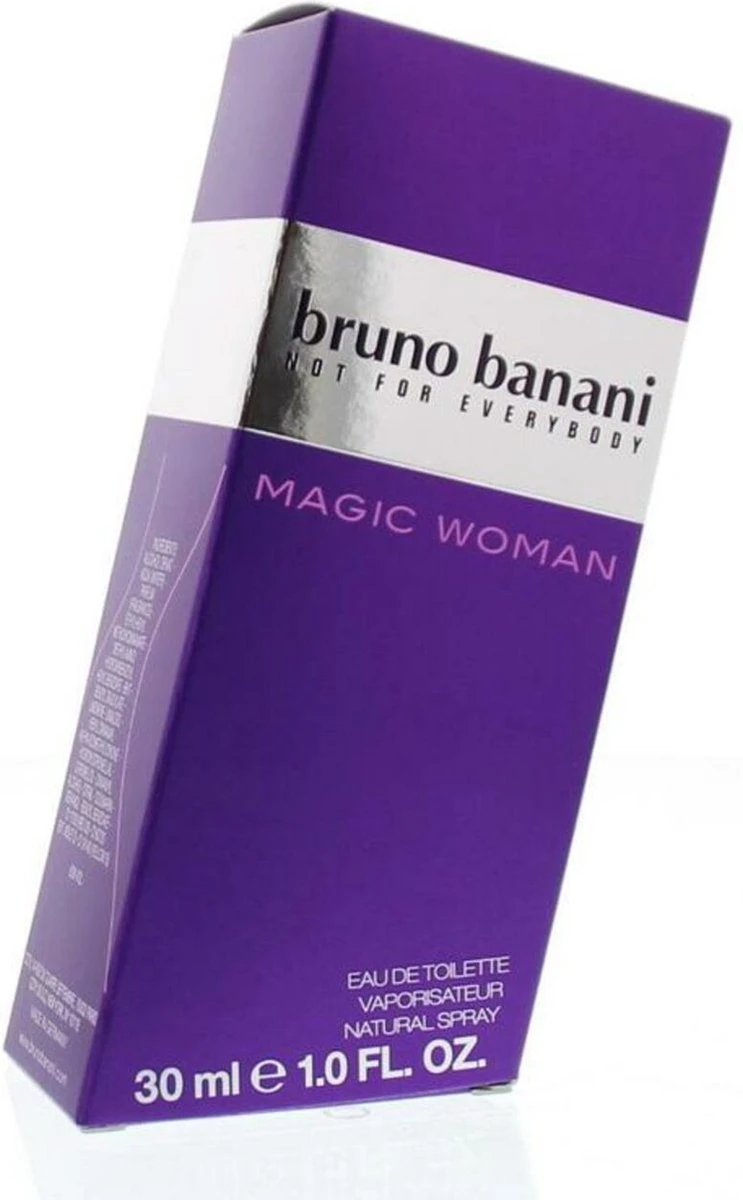 Bruno Banani Magic Woman Eau De Toilette - 30 Ml - Damesparfum 20 Bruno Banani Magic Woman Eau De Toilette - 30 Ml - Damesparfum - Afbeelding 20