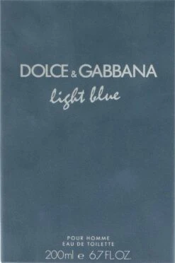 Dolce & Gabbana Light Blue Pour Homme 200 Ml - Eau De Toilette - Herenparfum -Parfum Winkel 797x1200 1
