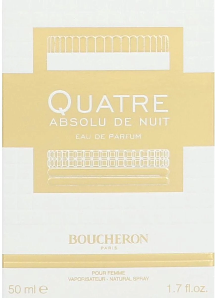 Boucheron - Quatre Absolue De Nuit Pour Femme - Eau De Parfum - 50ML 13 Boucheron - Quatre Absolue De Nuit Pour Femme - Eau De Parfum - 50ML - Afbeelding 13