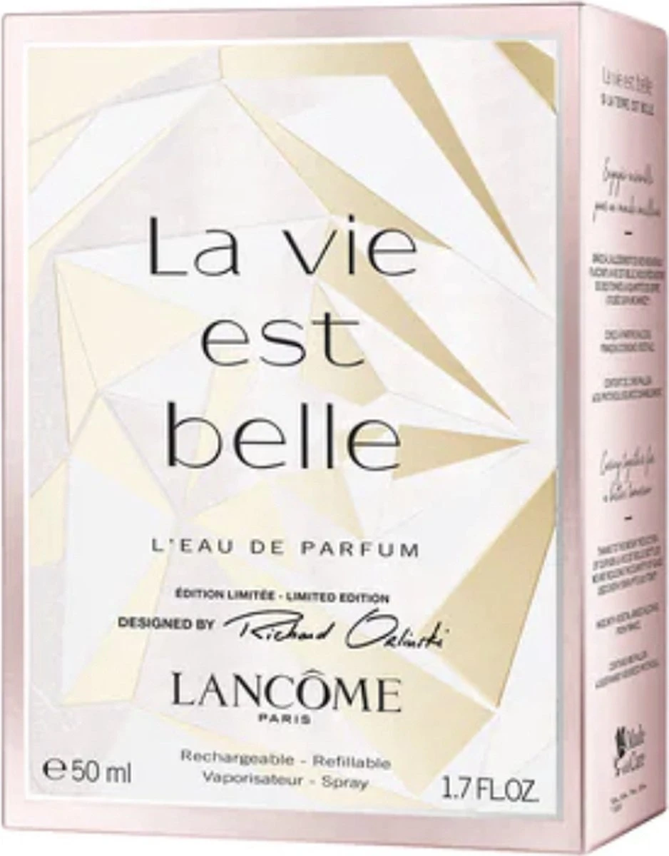 Lancôme La Vie Est Belle - Limited Edition Richard Orlinski L'eau De Parfum 50ml Refillable - Navulbaar - 2 Lancôme La Vie Est Belle - Limited Edition Richard Orlinski L'eau De Parfum 50ml Refillable - Navulbaar - - Afbeelding 2