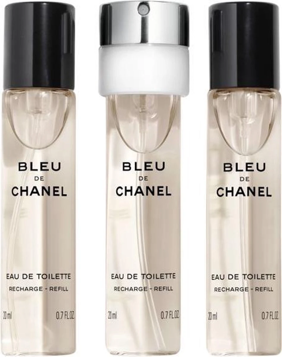 Chanel - Bleu De Chanel Refill EDT 3x 20 Ml 9 Chanel - Bleu De Chanel Refill EDT 3x 20 Ml - Afbeelding 9
