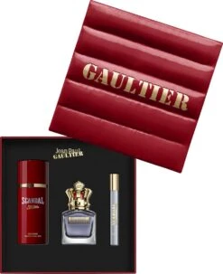 Jean Paul Gaultier Scandal Pour Homme Giftset - 50 Ml Eau De Toilette Spray + 10 Ml Eau De Toilette Tasspray + 150 Ml Deospray - Cadeauset Voor Heren -Parfum Winkel 979x1200 3