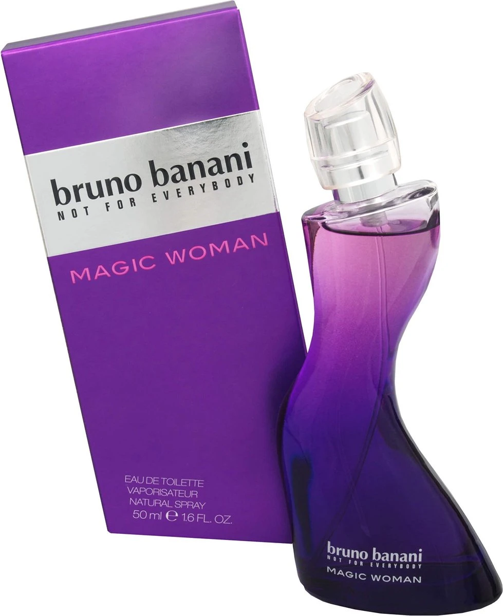 Bruno Banani Magic Woman Eau De Toilette - 30 Ml - Damesparfum 18 Bruno Banani Magic Woman Eau De Toilette - 30 Ml - Damesparfum - Afbeelding 18